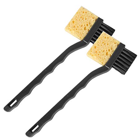 Home-X Multi Purpose Track Cleaning Brush, Set of 2