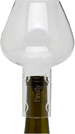 Firefly Wine Bottle Oil Lamp Flame Protector Glass Chimney Globe