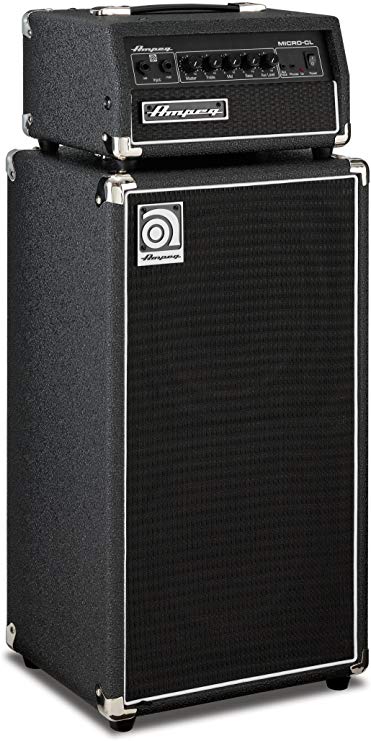 Ampeg MICRO-CL Micro-CL Bass Amp Stack - 100-Watt Head with 2 x 10 Cabinet