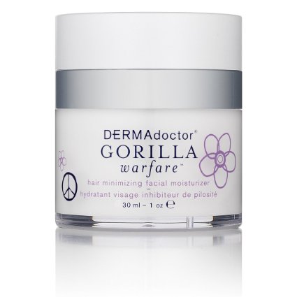 DERMAdoctor Gorilla Warfare hair minimizing facial moisturizer, 30 ml