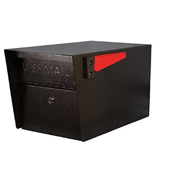Mail Boss 7506 Mail Manager Locking Security Mailbox Black