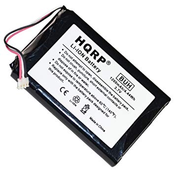 HQRP 1200mAh Battery for GARMIN 361-00035-03 Nuvi 2450 2450LMT 2455 2455LMT 2455LT 2460 2460LMT 2475 2457 2457LMT 2460 2460LT 2497 2497LMT 361-00051-01 361-00061-02 GPS Navigator   HQRP Coaster