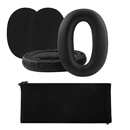 Geekria Earpad and Headband Cover Replacement for Sony WH1000XM2, MDR1000X Headphone / Ear Cushion Headband Protector / Earpads   Headband Protective Sleeve Repair Parts