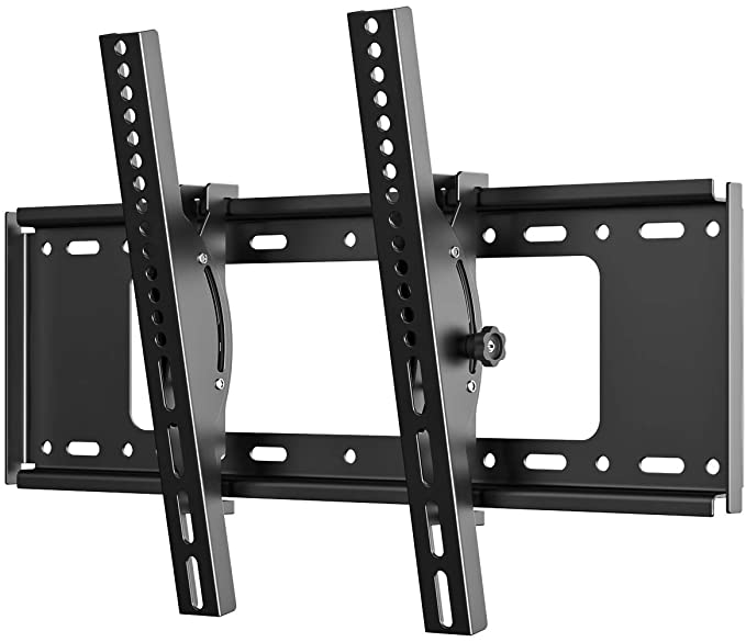 Himino 32-65 Inch Adjustable Tilt TV Wall Mount Bracket for Most LED,LCD,OLED,Plasma Flat Screen TVs,Low Profile,Up to VESA 600x400 and 132 LBS, up/Down to 15 Degrees