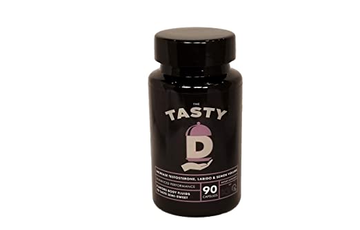 The Tasty D - Enlargement Booster for Men - Increase Size, Strength, Stamina - Energy, Mood, Endurance - All Natural Performance Supplement-45 Day Supply