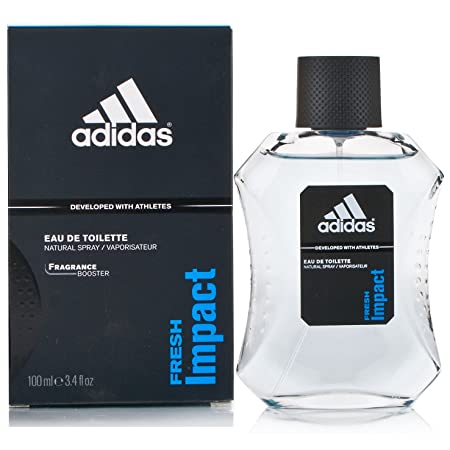 Fresh Impact Eau De Toilette Spray for Men by Adidas , 3.4 oz