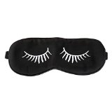 NOVAWO 100 Silk Filled Breathable Comfy Eye Mask Perfect for Travel and Night Sleep
