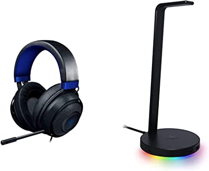 Razer Kraken Gaming Headset   Base Station V2 Chroma Bundle