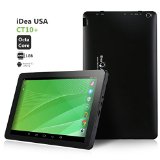 iDeaUSA 101 inch Octa Core Android Tablet PC Android 51 Lollipop System 1GB RAM 16GB ROM Wide Display 1024600 Dual Camera Bluetooth Mini HDMI Output-Black