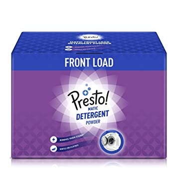 Amazon Brand - Presto! Matic Front Load Detergent Powder - 6 kg
