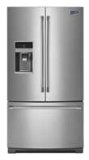 Maytag MFT2574DEM Ice2O 247 Cu Ft Stainless Steel French Door Refrigerator - Energy Star