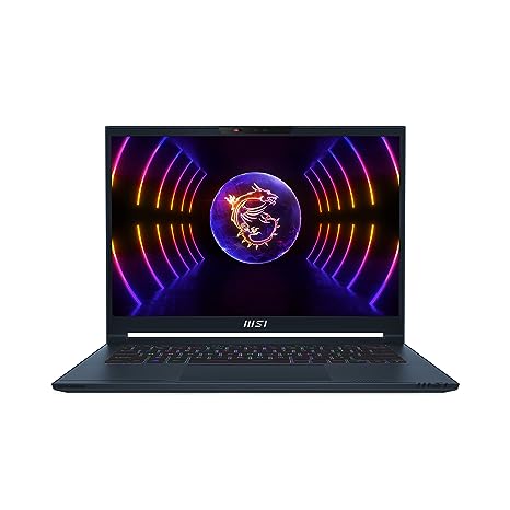 MSI Stealth 14 Studio, Intel 13th Gen. i7-13700H, 36CM QHD  240Hz Gaming Laptop (16GB/1TB NVMe SSD/Windows 11 Home/Nvidia GeForce RTX4060, 8GB GDDR6/Star Blue/1.7Kg), A13VF-037IN