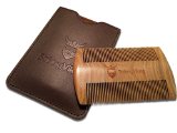 Wooden Pocket Beard Comb from Striking Viking - Anti-Static and Hypoallergenic Wood Pocket Comb For Beards - Show your beard the care it deserves