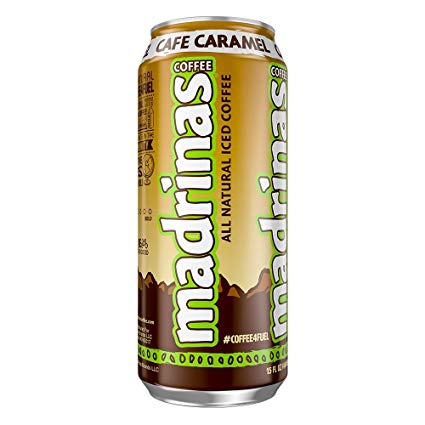 Madrinas Cafe Caramel All Natural Iced Coffee - Case of 12