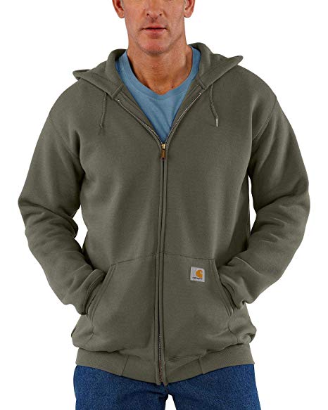 Carhartt Men's Midweight Hooded Zip Front Sweatshirt