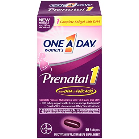One A Day Women's Prenatal One Pill, 60 Count