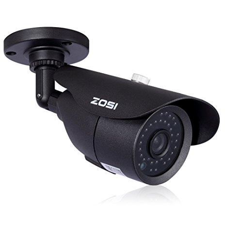 ZOSI 1/3" 900TVL/960H 42 Led Had IR Cut 110feet Night Vision (Weather Resistant Metal Casing) Security Camera Superior Resolution