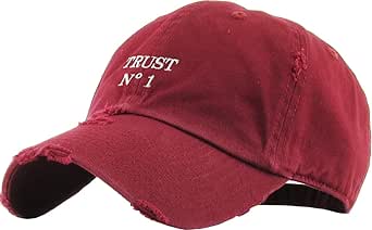 KBETHOS Dad Hat Trust No One Royalty Hustle Vibe Baseball Cap Adjustable Cotton Vintage