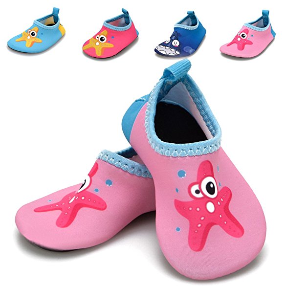 Shoes for Girls Boys Children - 2017 Popular Design Series Kids Toddler Water Shoes Skin Aqua Swimming Shoes Soft Enough For Indoor Outdoor Shoes Best for Automn,Heavy Duty, Instragram 8000  Likes