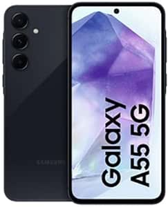 Samsung Galaxy A55 5G 128GB Smartphone 8GB RAM Unlocked Dual-Sim-Free - Navy A