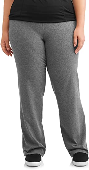 Athletic Works Plus Size Women's Dri More Bootcut Pants - Yoga, Fitness, Activewear
