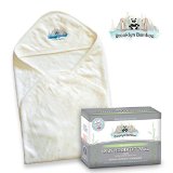 Brooklyn Bamboo Baby Hooded Towel SOFT Hypoallergenic Bamboo Thick Large Organic Infant And Toddler Layette Sets And Baby Registry And Gift Basket Sets