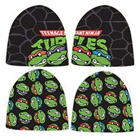 Teenage Mutant Ninja Turtles Reversible Beanie Hat, One size