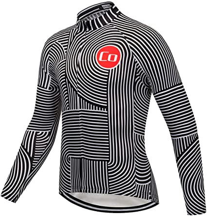 Winter Cycling Jersey Thermal Fleece Long Sleeves Bike Shirt Cycling Jacket Riding Wear Bicycle Clothes