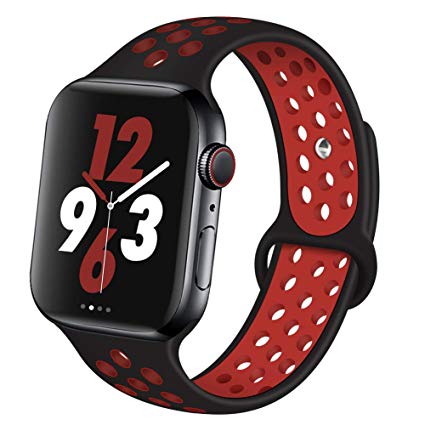 OriBear Compatible for Apple Watch Band 44mm 42mm 40mm 38mm, Breathable Sporty for iWatch Bands Series 4/3/2/1, Watch Nike , Various Styles and Colors for Woman and Man