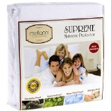 Mellanni Premium Waterproof Mattress Protector - Dust Mite Bacteria Resistant - Hypoallergenic - Fitted Deep Pocket - Better than Pads Covers or Toppers King