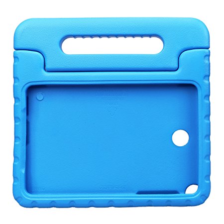 NEWSTYLE Samsung Galaxy Tab A 8.0 Shockproof Case Light Weight Kids Case Super Protection Cover Handle Stand Case for Kids Children For Samsung Galaxy Tab A 8.0-inch SM-T350 - Blue Color