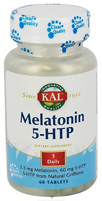 Kal 2.5 Mg Melatonin 5-htp Tablets, 60 Count