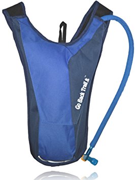Go Back Trail Lightweight Hydration Backpack – 1.5L hydration bladder - Insulated Hose Water Bladder Designed for Men & Women Hiking, Biking, Walking - Trail Approved - Best Water Pack