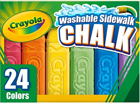 Crayola 24 Count Sidewalk Chalk (51-2024-E-000)