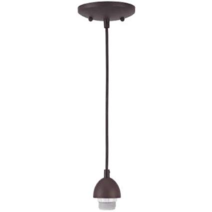 Westinghouse 7028500 70285 BRZ Mini Pendant Kit, Oil Rubbed Bronze