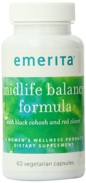 Emerita Midlife Balance Formula Nutritional Supplement 60 Count