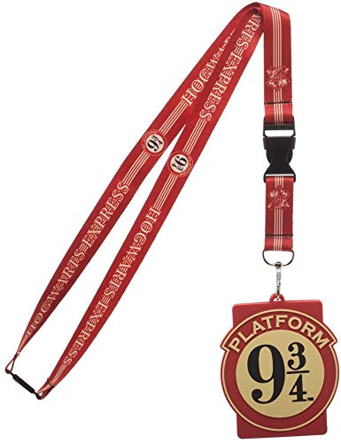 Harry Potter Hogwarts Express Platform Nine And Three Quarters Breakaway Lanyard ID Badge Holder