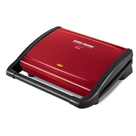 George Foreman GRV120R 8-Serving Classic Plate Grill