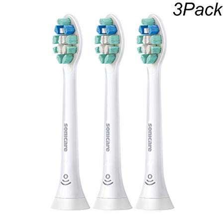 Toothbrush Heads, Replacement Brush Heads for Philips Sonicare HX9023/65,White 3 Pack (9023-3Pack)