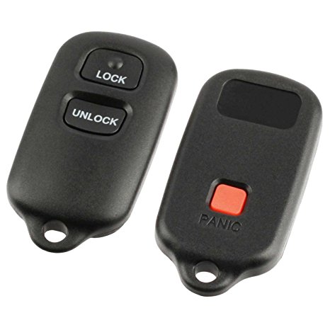 Key Fob Keyless Entry Remote Shell Case & Pad fits Scion, Toyota