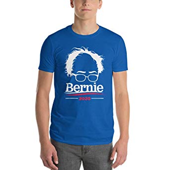 Bernie Sanders 2020 for President Men's Royal Shirt