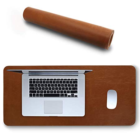 Londo Leather Extended Mousepad (Light Brown)