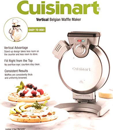 Cuisinart VWM-200PC1 Vertical Belgium Waffle Maker