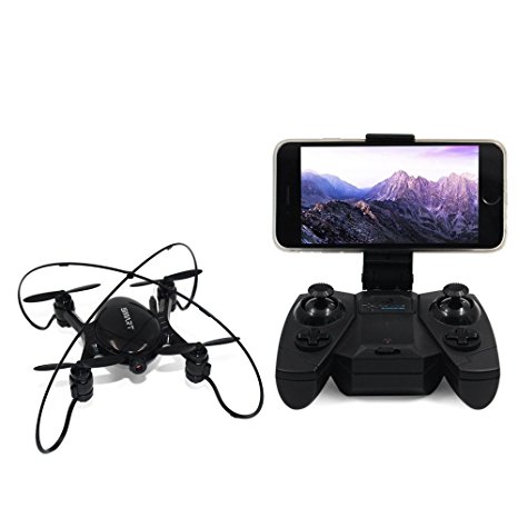 PowMax WW-26 Remote Control Drone Mini Foldable RC Drone FPV VR Wifi RC Quadcopter with HD 720P Camera (WW-26)