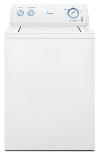 Amana 3.4-Cubic Foot Traditional Top-Load Washer, NTW4501XQ, White