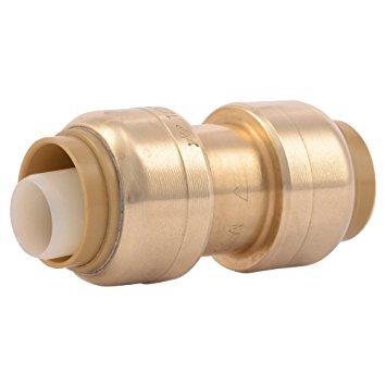 SharkBite U008LFA 1/2-Inch Straight Coupling, Plumbing Fittings for Residential and Commercial Water Applications, Lead-Free