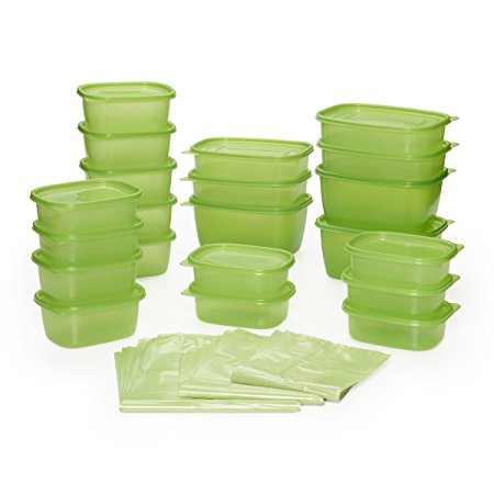 Debbie Meyer Greenbox Greenbag Set (74 Piece, Green)