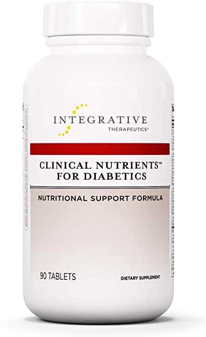 Integrative Therapeutics - Clinical Nutrients For Diabetics - Nutritional Support Formula - 90 Tablets