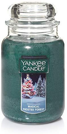 Yankee Candle Large Jar Candle, Magical Frosted Forest