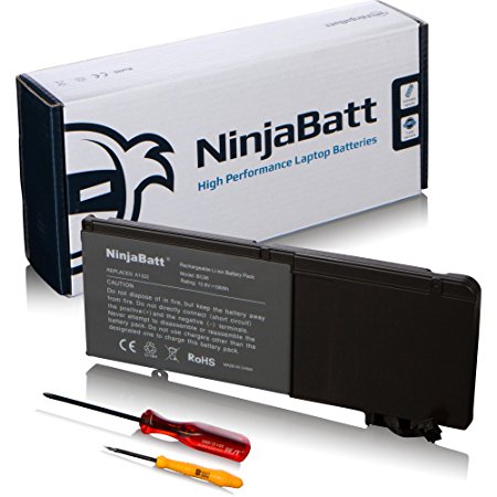 NinjaBatt Laptop Battery for Apple MacBook Pro 13 inch A1278 A1322 661-5557 661-5229 (Mid 2009 2010 Early 2011) 020-6764-A 020-6765-A - Premium quality High performance [Li-Polymer/58Wh/10.8v]